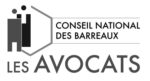 Logo Conseil National des Barreaux, Les Avocats gris